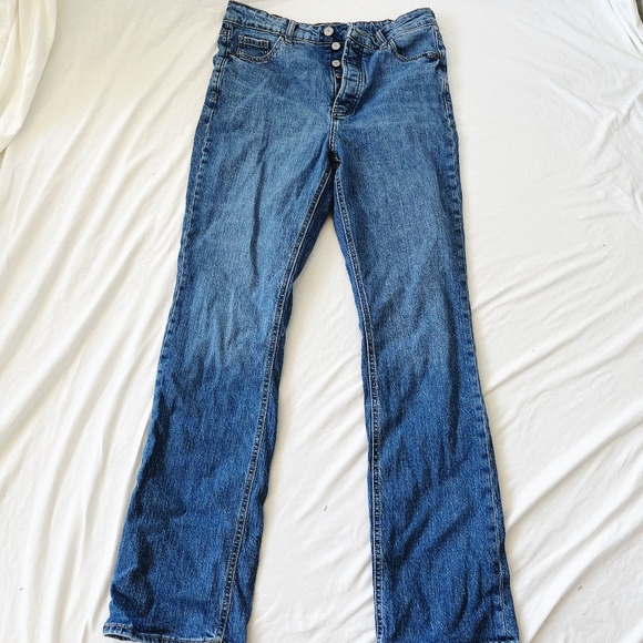 Old Navy Extra High Kicker Boot Cut Jeans - Picture 1 of 6